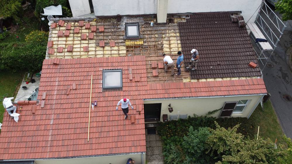 toiture en construction